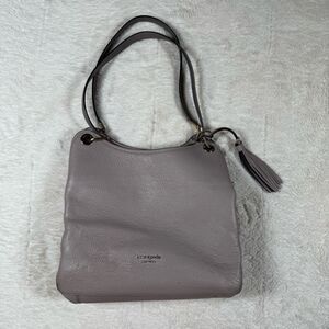 Kate Spade Shoulder Bag PXR00110 Leather Greige Purse